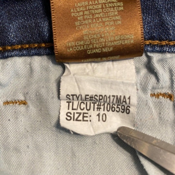 Kut From The Kloth Womens Jeans Sz 10 Med Wash Boyfriend Mid-Rise - Picture 7 of 14